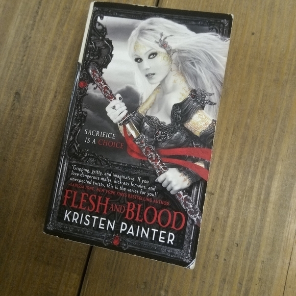 Flesh & Blood by Kristen Painter Vampire Vampires Horror Fiction - Picture 1 of 1